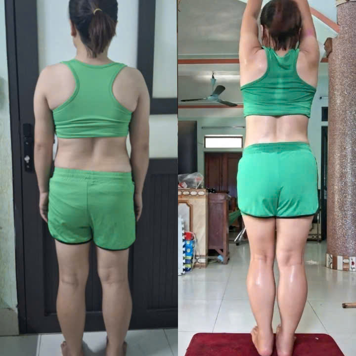 Trước và sau khóa tập Hệ Trục · học viên chia sẻ
