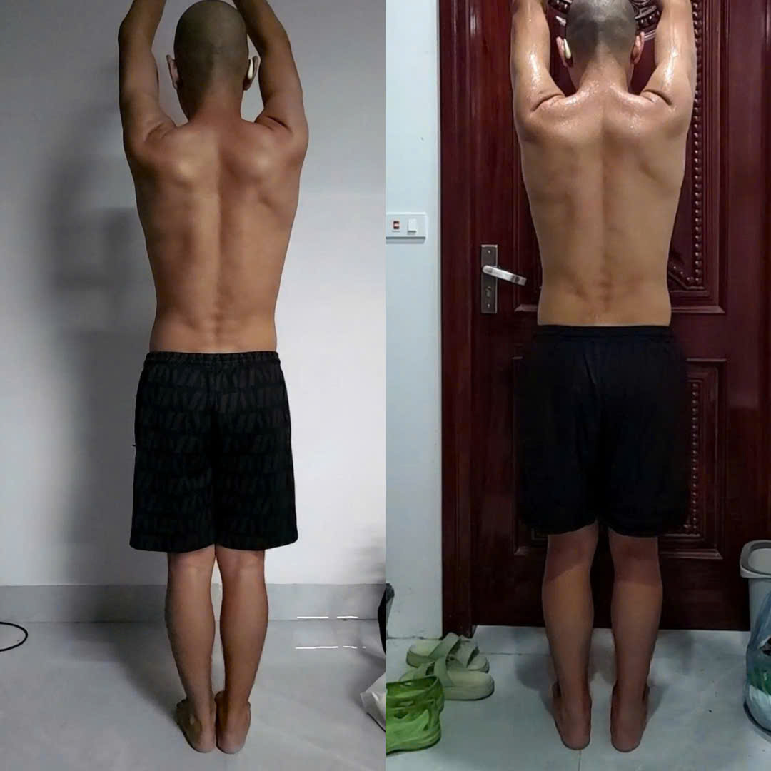 Trước và sau khóa tập Hệ Trục · học viên chia sẻ